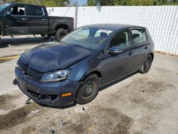 Salvage cars for sale at Bridgeton, MO auction: 2012 Volkswagen Golf