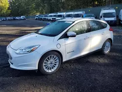 Salvage cars for sale at Graham, WA auction: 2012 Ford Focus BEV