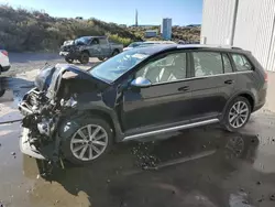 Volkswagen Golf salvage cars for sale: 2017 Volkswagen Golf Alltrack S