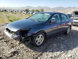 Salvage cars for sale at Magna, UT auction: 2007 Honda Accord EX