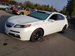 Acura salvage cars for sale: 2012 Acura TL