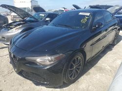 Salvage cars for sale at Riverview, FL auction: 2019 Alfa Romeo Giulia