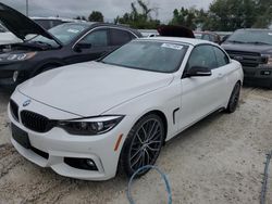 BMW Vehiculos salvage en venta: 2018 BMW 430I