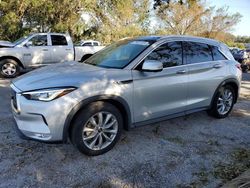 Flood-damaged cars for sale at auction: 2021 Infiniti QX50 Essential