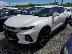 Salvage vehicles for parts for sale at auction: 2020 Chevrolet Blazer RS