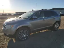 Salvage cars for sale at Nisku, AB auction: 2008 Ford Edge Limited