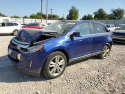 Salvage cars for sale at Oklahoma City, OK auction: 2013 Ford Edge Limited