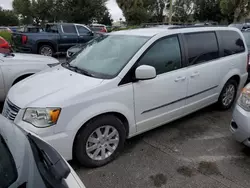 Salvage cars for sale at Riverview, FL auction: 2016 Chrysler Town & Country Touring