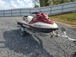 Salvage boats for sale at Gastonia, NC auction: 2002 Seadoo GTX 4 TEC