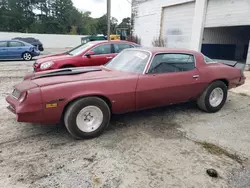 Chevrolet salvage cars for sale: 1979 Chevrolet Camaro