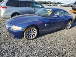 Salvage cars for sale at Riverview, FL auction: 2007 BMW Z4 3.0SI