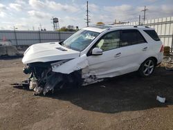 Salvage cars for sale at Chicago Heights, IL auction: 2016 Mercedes-Benz GLE 350 4matic