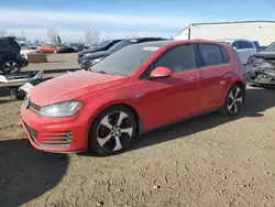 Volkswagen salvage cars for sale: 2015 Volkswagen GTI