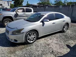 Nissan salvage cars for sale: 2013 Nissan Maxima S