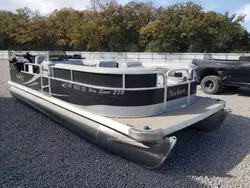 Salvage boats for sale at Avon, MN auction: 2013 Palm Beach Boats Pontoon