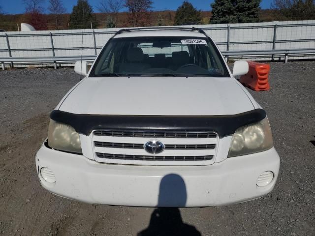 2002 Toyota Highlander Limited