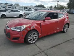 2016 Hyundai Veloster en venta en Sacramento, CA