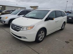 Salvage cars for sale at Riverview, FL auction: 2013 Honda Odyssey Touring