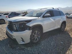 Salvage cars for sale at Magna, UT auction: 2019 Toyota Highlander SE