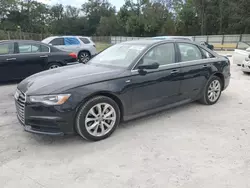 Salvage cars for sale from Copart Fort Pierce, FL: 2018 Audi A6 Premium