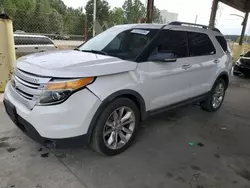 Ford Explorer salvage cars for sale: 2013 Ford Explorer XLT