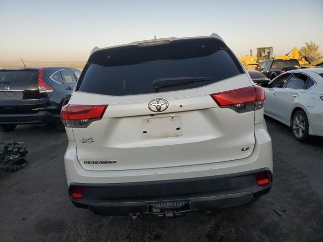 2017 Toyota Highlander LE