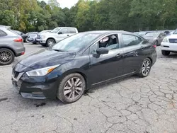 Flood-damaged cars for sale at auction: 2021 Nissan Versa SV