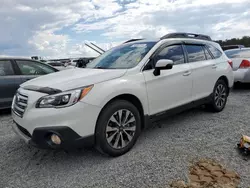 Salvage cars for sale at Spartanburg, SC auction: 2017 Subaru Outback 2.5I Limited