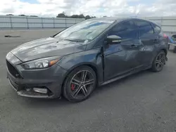 Salvage cars for sale at Assonet, MA auction: 2018 Ford Focus ST