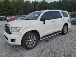 Salvage cars for sale at Gainesville, GA auction: 2016 Toyota Sequoia Limited