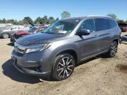 Honda salvage cars for sale: 2019 Honda Pilot Elite