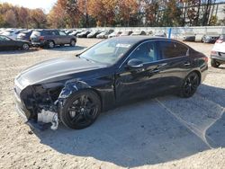 Salvage cars for sale at North Billerica, MA auction: 2016 Infiniti Q50 RED Sport 400