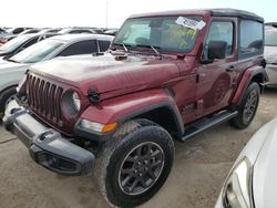 Vehiculos salvage en venta de Copart Arcadia, FL: 2021 Jeep Wrangler Sport