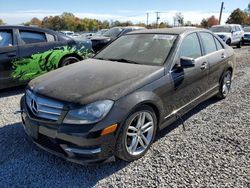 Mercedes-Benz salvage cars for sale: 2013 Mercedes-Benz C 300 4matic