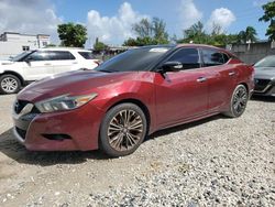 Salvage cars for sale at Opa Locka, FL auction: 2017 Nissan Maxima 3.5S