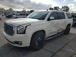 Salvage SUVs for sale at auction: 2015 GMC Yukon XL K1500 SLT