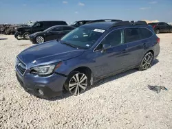 Salvage cars for sale at Taylor, TX auction: 2018 Subaru Outback 2.5I Limited