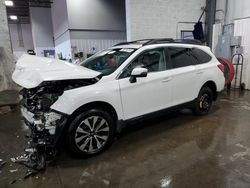 Salvage cars for sale at Ham Lake, MN auction: 2015 Subaru Outback 2.5I Limited