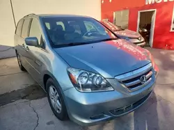 Honda salvage cars for sale: 2007 Honda Odyssey EXL