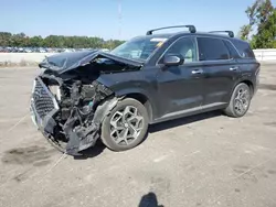 Salvage cars for sale at Dunn, NC auction: 2022 Hyundai Palisade Calligraphy