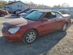 Salvage cars for sale at York Haven, PA auction: 2008 Chrysler Sebring Touring