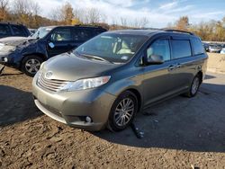 Salvage cars for sale at Marlboro, NY auction: 2011 Toyota Sienna XLE