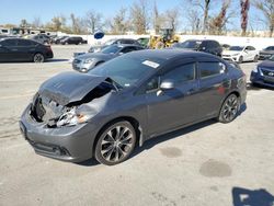 Salvage cars for sale from Copart Bridgeton, MO: 2013 Honda Civic SI