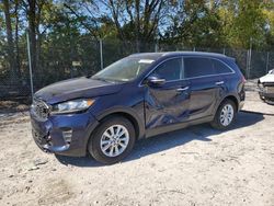 Salvage cars for sale at Cicero, IN auction: 2020 KIA Sorento L