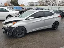 Hyundai salvage cars for sale: 2012 Hyundai Elantra GLS