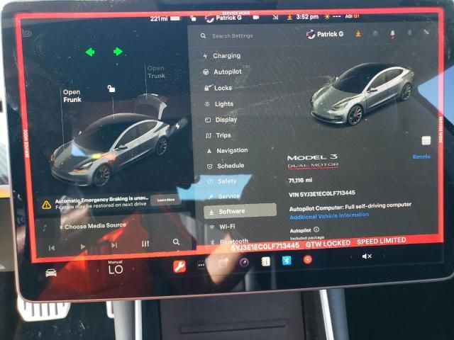 2020 Tesla Model 3