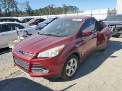 Salvage cars for sale at Spartanburg, SC auction: 2016 Ford Escape SE