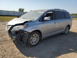 Toyota Vehiculos salvage en venta: 2017 Toyota Sienna XLE