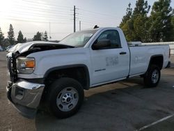 Salvage trucks for sale at Rancho Cucamonga, CA auction: 2016 GMC Sierra C2500 Heavy Duty