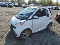 Salvage cars for sale at Portland, OR auction: 2015 Smart Fortwo Passion